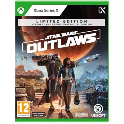 Ubisoft Star Wars Outlaws Limited Edition (Exclusive to Amazon.co.uk) (Xbox Series X) - Publicité Ubisoft Star Wars Outlaws Limited Edition (Exclusive to Amazon.co.uk) (Xbox Series X) - Publicité