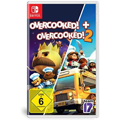 OVERCOOKED + OVERCOOKED! 2 Double Pack (Nintendo Switch) - Publicité OVERCOOKED + OVERCOOKED! 2 Double Pack (Nintendo Switch) - Publicité