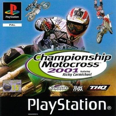 THQ Championship Motocross Featuring Ricky Carmichael - Publicité THQ Championship Motocross Featuring Ricky Carmichael - Publicité