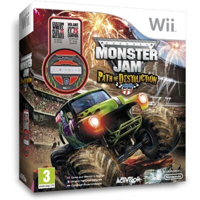 Activision Monster Jam : Path of destruction + volant - Publicité Activision Monster Jam : Path of destruction + volant - Publicité
