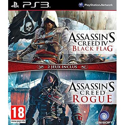 Ubisoft Assassin's Creed IV : Black Flag + Assassin's Creed : Rogue - Publicité Ubisoft Assassin's Creed IV : Black Flag + Assassin's Creed : Rogue - Publicité