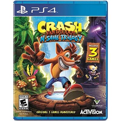 ACTIVISION Crash Bandicoot N. Sane Trilogy for Playstation 4 - Publicité ACTIVISION Crash Bandicoot N. Sane Trilogy for Playstation 4 - Publicité