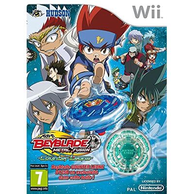 Konami Beyblade metal fusion : counter Leone + toupie - Publicité Konami Beyblade metal fusion : counter Leone + toupie - Publicité