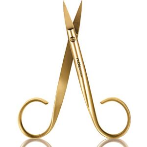 Rubis Sauro Gold – Ciseaux à ongles professionnels courbés pour ongles épais – Ciseaux à ongles pour ongles incarnés et orteils - Publicité Rubis Sauro Gold – Ciseaux à ongles professionnels courbés pour ongles épais – Ciseaux à ongles pour ongles incarnés et orteils - Publicité