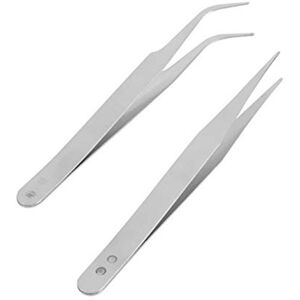 U-K Lot de 2 pinces multifonctions pour réparation d'ongles droites et incurvées pour strass - Publicité U-K Lot de 2 pinces multifonctions pour réparation d'ongles droites et incurvées pour strass - Publicité