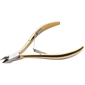 Wohlstand Pince à Cuticules Professionnelle,Coupe-cuticules, ciseaux à cuticules professionnel en acier inoxydable et dissolvant pour peaux mortes et cuticules,Pour de manucure et pédicure - Publicité Wohlstand Pince à Cuticules Professionnelle,Coupe-cuticules, ciseaux à cuticules professionnel en acier inoxydable et dissolvant pour peaux mortes et cuticules,Pour de manucure et pédicure - Publicité