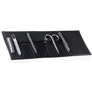 Rubis Kit de manucure de voyage – Set de voyage Deluxe – Ciseaux à ongles classiques, coupe-ongles, repousse-cuticules, lime à ongles en verre et pince à sourcils classique - Publicité Rubis Kit de manucure de voyage – Set de voyage Deluxe – Ciseaux à ongles classiques, coupe-ongles, repousse-cuticules, lime à ongles en verre et pince à sourcils classique - Publicité