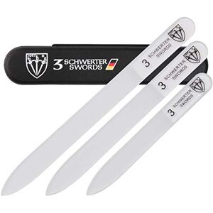 3 Swords Germany – Lime à ongles en verre 3 pieces manucure pédicure qualité marque - Publicité 3 Swords Germany – Lime à ongles en verre 3 pieces manucure pédicure qualité marque - Publicité