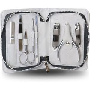 Rui Smiths Kit de Manucure Pro 8 pièces en Acier Inoxydable pour Salon et Maison avec Pince à Cuticules de Précision Professionnelle et Poussoir en Métal Style n°105 - Publicité Rui Smiths Kit de Manucure Pro 8 pièces en Acier Inoxydable pour Salon et Maison avec Pince à Cuticules de Précision Professionnelle et Poussoir en Métal Style n°105 - Publicité