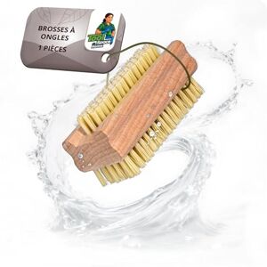 ToolSpace 1x Brosse a Ongles pour les mains Main Bois Manucure Pedicure Poil Dur Brossé à Nettoyer Nettoyant pour les Ongles Pieds Mains Soies d'Agave Récurer Beau Design Bois Naturel 1 Pièces - Publicité ToolSpace 1x Brosse a Ongles pour les mains Main Bois Manucure Pedicure Poil Dur Brossé à Nettoyer Nettoyant pour les Ongles Pieds Mains Soies d'Agave Récurer Beau Design Bois Naturel 1 Pièces - Publicité