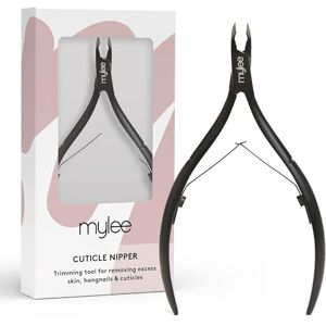 MYLEE Pince à cuticules – Professionnelle, élégante, noire mate, en acier inoxydable, de qualité salon pour une coupe précise et un retrait efficace des cuticules rebelles, des envies et de l'excès de - Publicité MYLEE Pince à cuticules – Professionnelle, élégante, noire mate, en acier inoxydable, de qualité salon pour une coupe précise et un retrait efficace des cuticules rebelles, des envies et de l'excès de - Publicité