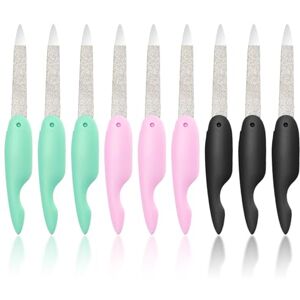 RELKLYU 9 Morceaux De Fichier À Ongles En Acier Inoxydable, Outil De Manucure, Outil De Polissage Des Ongles, Fichier De Ongles Pliant, Accessoires De Nail Art Bricolage. Publicité RELKLYU 9 Morceaux De Fichier À Ongles En Acier Inoxydable, Outil De Manucure, Outil De Polissage Des Ongles, Fichier De Ongles Pliant, Accessoires De Nail Art Bricolage. Publicité