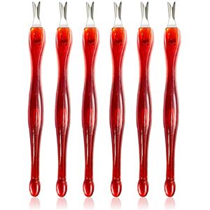 Ideal Swan 24 Pièces Coupe Cuticule Ongle Forme en V Fourche à Peaux Mortes Coupe Peau Coupe Cuticules Manucure Cuticle Remover Trimmer Pédicure pour Le Soin Professionnel Des Ongles Des Doigts et Des Orteils - Publicité Ideal Swan 24 Pièces Coupe Cuticule Ongle Forme en V Fourche à Peaux Mortes Coupe Peau Coupe Cuticules Manucure Cuticle Remover Trimmer Pédicure pour Le Soin Professionnel Des Ongles Des Doigts et Des Orteils - Publicité