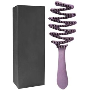 AURIVEE Brosse Cheveux Poil de Sanglier & Démêlante–Brosse Paddle Large avec Dents en Z et Trou d'Aération, Anti-Casse pour Cheveux Fins, Épais, Bouclés (Usage Sec/Mouillé, Hommes Femmes Enfants) Viol - Publicité AURIVEE Brosse Cheveux Poil de Sanglier & Démêlante–Brosse Paddle Large avec Dents en Z et Trou d'Aération, Anti-Casse pour Cheveux Fins, Épais, Bouclés (Usage Sec/Mouillé, Hommes Femmes Enfants) Viol - Publicité