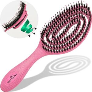 marQus Brosse Cheveux avec Poil de Sanglier Double Ressort Spirale Sans Tirer Magique Démêlante Pro - Publicité marQus Brosse Cheveux avec Poil de Sanglier Double Ressort Spirale Sans Tirer Magique Démêlante Pro - Publicité