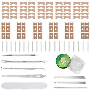 Toimveok 110 Pcs Pansement Ongle Incarné, Ongle Incarne Gros Orteil Autocollant élasticité Sans Douleur pour Correction des Ongles Incarnés avec 20 Bandes C 7 Kit Pédicure - Publicité Toimveok 110 Pcs Pansement Ongle Incarné, Ongle Incarne Gros Orteil Autocollant élasticité Sans Douleur pour Correction des Ongles Incarnés avec 20 Bandes C 7 Kit Pédicure - Publicité