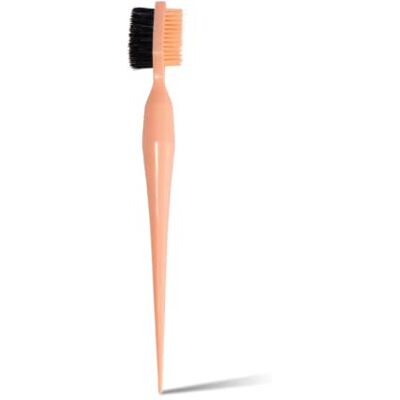Baby Tress Edge Styler Brosse à cheveux 3 en 1 pour coiffer et dompter les sourcils et les sourcils Brosse à cheveux Brosse à cheveux double face avec extrémité pointue multi-usage Blush - Publicité Baby Tress Edge Styler Brosse à cheveux 3 en 1 pour coiffer et dompter les sourcils et les sourcils Brosse à cheveux Brosse à cheveux double face avec extrémité pointue multi-usage Blush - Publicité