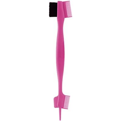 Navna Brosse à cheveux double face peignes à sourcils lisses - Publicité Navna Brosse à cheveux double face peignes à sourcils lisses - Publicité
