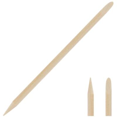 Beautélive Batonnets Manucure Bois 95mm X10 - Publicité Beautélive Batonnets Manucure Bois 95mm X10 - Publicité