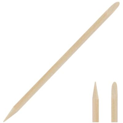 Beautélive Batonnets Manucure Bois 95mm X10 - Publicité Beautélive Batonnets Manucure Bois 95mm X10 - Publicité