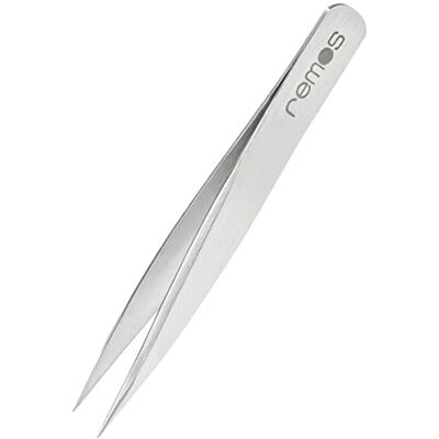 remos professional body care REMOS Mini pincette à échardes en acier inoxydable pointe fine 6 cm - Publicité remos professional body care REMOS Mini pincette à échardes en acier inoxydable pointe fine 6 cm - Publicité