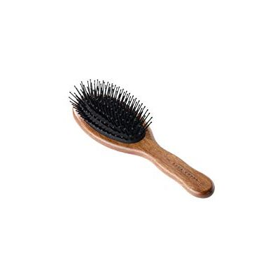 Acca Kappa Kotibé Brosse pneumatique ovale en bois avec épingles à pompons - Publicité Acca Kappa Kotibé Brosse pneumatique ovale en bois avec épingles à pompons - Publicité
