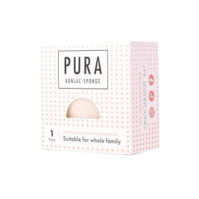 Sister Young Pura Éponge Konjac Blanc - Publicité Sister Young Pura Éponge Konjac Blanc - Publicité