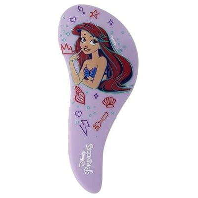 Disney PRINCESSES – Brosse Cheveux Format Compacte Ariel – Brosse Démêlante – Démêlage Rapide Sans Douleur – Picots Flexibles Anti‑Noeuds – Manche S Antidérapant – Produit Officiel Magie - Publicité Disney PRINCESSES – Brosse Cheveux Format Compacte Ariel – Brosse Démêlante – Démêlage Rapide Sans Douleur – Picots Flexibles Anti‑Noeuds – Manche S Antidérapant – Produit Officiel Magie - Publicité