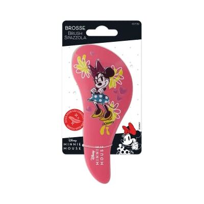 Disney Minnie Brosse à Cheveux Démêlante Format Mini MINNIE Tous types de cheveux Mickey Mouse Produit Officiel - Publicité Disney Minnie Brosse à Cheveux Démêlante Format Mini MINNIE Tous types de cheveux Mickey Mouse Produit Officiel - Publicité