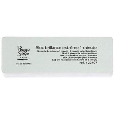 Peggy Sage 1 minute Supershine Block, 30 g - Publicité Peggy Sage 1 minute Supershine Block, 30 g - Publicité