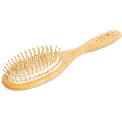 remos professional body care REMOS Brosse à cheveux pneumatique large avec pointes en bois de hêtre -plein poils - Publicité remos professional body care REMOS Brosse à cheveux pneumatique large avec pointes en bois de hêtre -plein poils - Publicité