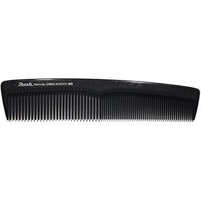 Jäneke 55803 Peigne en carbone pour femme 20,5 cm (antistatique) Peigne à cheveux fin et large denture (803) - Publicité Jäneke 55803 Peigne en carbone pour femme 20,5 cm (antistatique) Peigne à cheveux fin et large denture (803) - Publicité