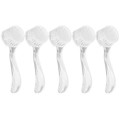 Shanrya Pinceau léger en poudre pour ongles, brosse d'élimination de la poussière pour les ongles, confortable 5pcs salon de manucure artiste professionnel des ongles débutan - Publicité Shanrya Pinceau léger en poudre pour ongles, brosse d'élimination de la poussière pour les ongles, confortable 5pcs salon de manucure artiste professionnel des ongles débutan - Publicité