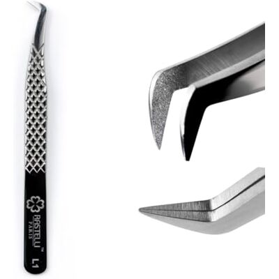 RASTELLI Pince extension cils volume L1 / Acier Inoxydable Japonais qualité premium/pince volume - Publicité RASTELLI Pince extension cils volume L1 / Acier Inoxydable Japonais qualité premium/pince volume - Publicité