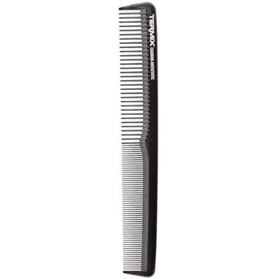 Termix Peigne de coupe professionnel en carbone, de petite taille et universel, en fibre de grande résistance et durabilité, antistatique et résistant aux hautes températures - Publicité Termix Peigne de coupe professionnel en carbone, de petite taille et universel, en fibre de grande résistance et durabilité, antistatique et résistant aux hautes températures - Publicité