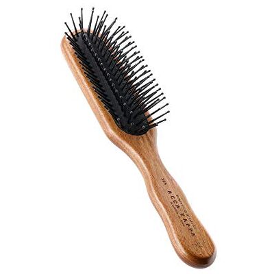 Acca Kappa Brosse à bois pneumatique Kotibé avec épingles à pompons - Publicité Acca Kappa Brosse à bois pneumatique Kotibé avec épingles à pompons - Publicité