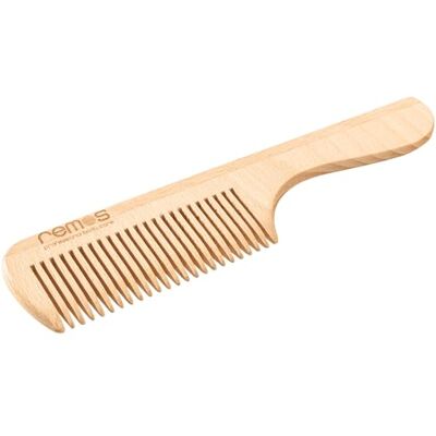 remos professional body care REMOS Peigne en bois avec manche en bois de hêtre local 20 cm avec denture fine - Publicité remos professional body care REMOS Peigne en bois avec manche en bois de hêtre local 20 cm avec denture fine - Publicité