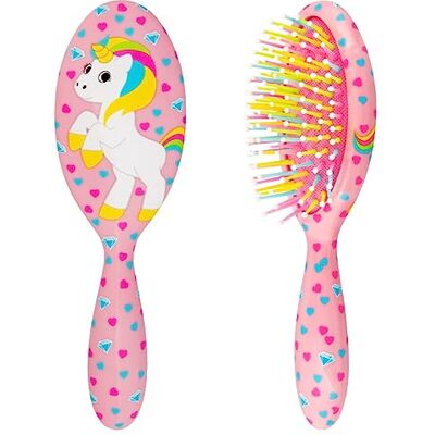 Pylones : Ladypop Large Brosse à Cheveux 22cm Unicorn Pink - Publicité Pylones : Ladypop Large Brosse à Cheveux 22cm Unicorn Pink - Publicité