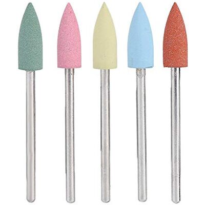 ZJchao Kit de forets à ongles, tête de polissage en caoutchouc pour ongles Art Forets à ongles manucure pédicure polissage des ongles accessoire accessoire de fraise à ongles électrique 5pcs/set(152) - Publicité ZJchao Kit de forets à ongles, tête de polissage en caoutchouc pour ongles Art Forets à ongles manucure pédicure polissage des ongles accessoire accessoire de fraise à ongles électrique 5pcs/set(152) - Publicité
