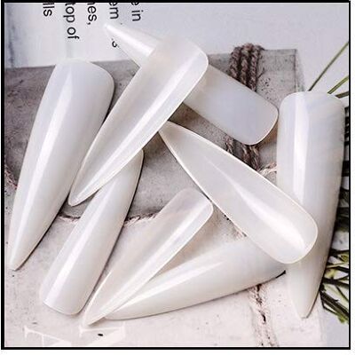 500 pièces stiletto cercueil couverture complète ongles conseils faux ongles faux ongles Extension des ongles Nail Art Design accessoires naturel Transparent - Publicité 500 pièces stiletto cercueil couverture complète ongles conseils faux ongles faux ongles Extension des ongles Nail Art Design accessoires naturel Transparent - Publicité