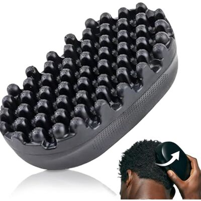 eaacaa Brosse à Cheveux Bouclés, Brosse à Cheveux en Caoutchouc, Dreadlock Twist Styler Brosse Cheveux Afro éponge Afro Racket pour Les Cheveux Bouclés Tressés Sales, Enroulé, éponge (1PC) - Publicité eaacaa Brosse à Cheveux Bouclés, Brosse à Cheveux en Caoutchouc, Dreadlock Twist Styler Brosse Cheveux Afro éponge Afro Racket pour Les Cheveux Bouclés Tressés Sales, Enroulé, éponge (1PC) - Publicité