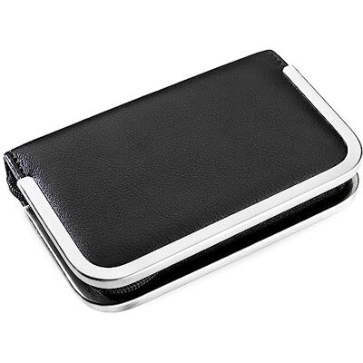 remos professional body care REMOS Trousse manucure en cuir véritable à équiper de 6 instruments noir - Publicité remos professional body care REMOS Trousse manucure en cuir véritable à équiper de 6 instruments noir - Publicité