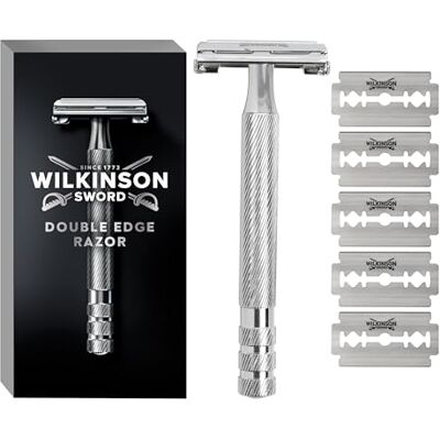 Wilkinson Sword Classique Rasoir de Sécurité Double Tranchant - Rasoir - Publicité Wilkinson Sword Classique Rasoir de Sécurité Double Tranchant - Rasoir - Publicité