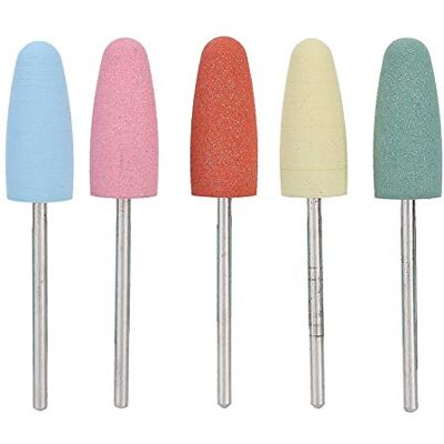 ZJchao Kit de forets à ongles, tête de polissage en caoutchouc pour ongles Art Forets à ongles manucure pédicure polissage des ongles accessoire accessoire de fraise à ongles électrique 5pcs/set(171) - Publicité ZJchao Kit de forets à ongles, tête de polissage en caoutchouc pour ongles Art Forets à ongles manucure pédicure polissage des ongles accessoire accessoire de fraise à ongles électrique 5pcs/set(171) - Publicité