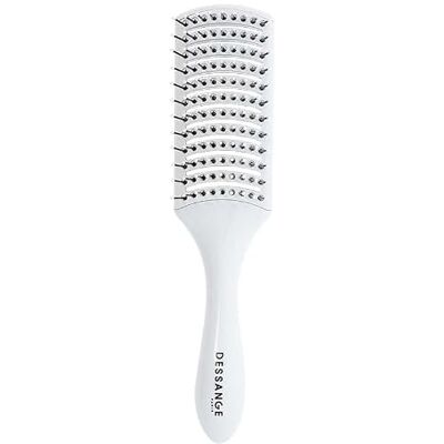 Dessange Brosse a Cheveux Aérée Rectangulaire Revêtement en Céréramique Tous Type de Cheveux Anti-frisottis Séchage Rapide Antistatique - Publicité Dessange Brosse a Cheveux Aérée Rectangulaire Revêtement en Céréramique Tous Type de Cheveux Anti-frisottis Séchage Rapide Antistatique - Publicité