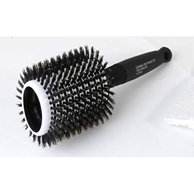 Ellepi BROSSE OVAL CERAMIC AEREE 100% SANGLIER DIAMETRE 60mm - Publicité Ellepi BROSSE OVAL CERAMIC AEREE 100% SANGLIER DIAMETRE 60mm - Publicité