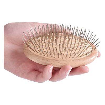 ZDYS Brosse à cheveux, la brosse à aiguilles en acier pénètre facilement les cheveux pour atteindre le cuir chevelu, les brosses à cheveux massent bien le cuir chevelu tout en peignant les cheveux, - Publicité ZDYS Brosse à cheveux, la brosse à aiguilles en acier pénètre facilement les cheveux pour atteindre le cuir chevelu, les brosses à cheveux massent bien le cuir chevelu tout en peignant les cheveux, - Publicité