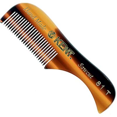 Kent - Fine Toothed Moustache and Beard - 7.3 cm - Fait main - Peigne - Publicité Kent - Fine Toothed Moustache and Beard - 7.3 cm - Fait main - Peigne - Publicité