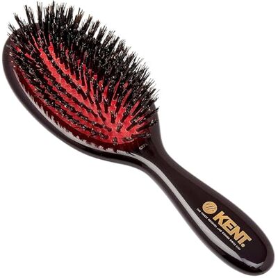 KENT Classic Shine Brosse à cheveux Pneumatique à poils Noir Petite taille - Publicité KENT Classic Shine Brosse à cheveux Pneumatique à poils Noir Petite taille - Publicité