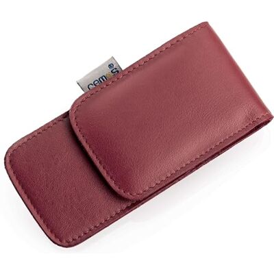 remos professional body care REMOS Trousse manucure Vide en Cuir véritable pour équiper 3 Instruments Rouge - Publicité remos professional body care REMOS Trousse manucure Vide en Cuir véritable pour équiper 3 Instruments Rouge - Publicité